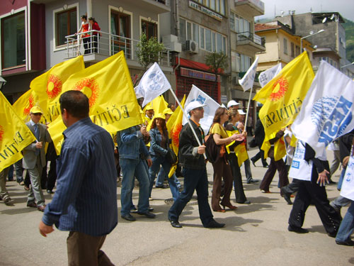 Ordu' da 1 Mayıs 1