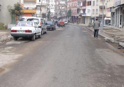 Bekir Sıktı Pamuk Caddesi alt yapı çalışmaları