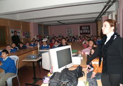 İlköğretimlere çevre bilinci eğitimi