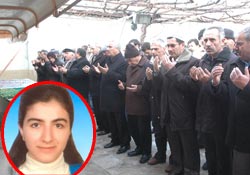 ODÜ'lü Tuğba memleketinde toprağa verildi