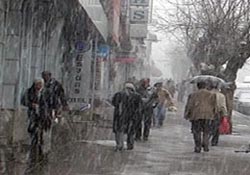 Ordu'ya yılın ilk karı düştü