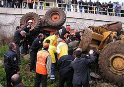 Bir yılda bin 134 iş kazası, 25 kayıp