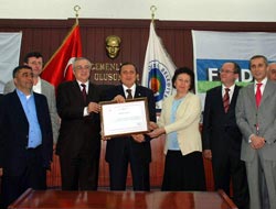 Belediye doğalgaz protokolünü imzaladı