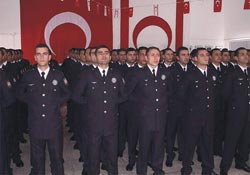 Polislere eğitim kursu