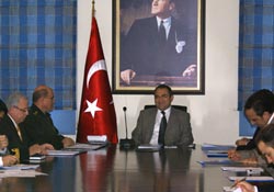 Valilikte Ordu'da asayişi konuşuldu