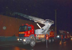 Ordu Sağra'da yangın korkuttu