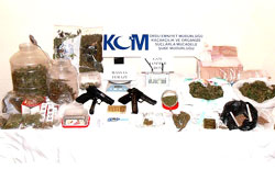 Ordu'da uyuşturucudan 15 gözaltı