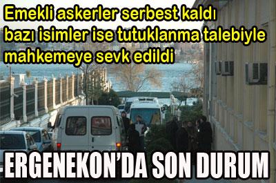 Ergenekon da tutuklama...