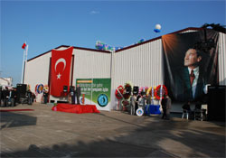 Çöp ayrıştırma tesisi açıldı