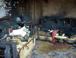 Gölköy'de yangın korkuttu