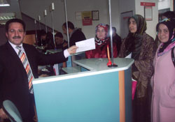 Kumru'dan Gazze'ye yardım