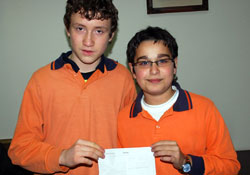 Cep harçlıkları Filistin'e