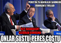 Davos zirvesinde olay!