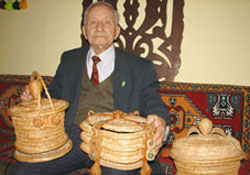 Fındık dalından sanat eseri