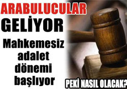 Artık arayı arabulucular bulacak