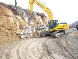 Gölköy tehlikeli virajları kaldırılıyor