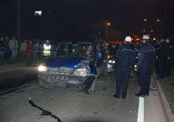 Ordu'da zincirleme kaza:1 yaralı