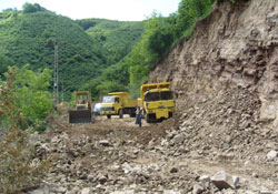 İl Özel İdare'den yol yapım çalışmaları