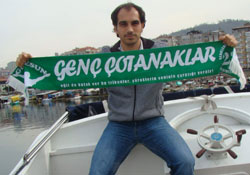 Giresun'un golcüsü Aydın Çetin