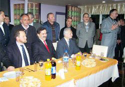 Saaddet'ten Bulancak'ta yemekli toplantı