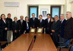 Samsun'dan Yeşilce' ye 'hizmette vefa beratı'