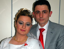 Sevgililer gününde dünya evine girdiler