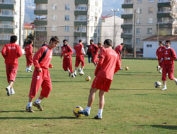 Orduspor Altay hazırlığında