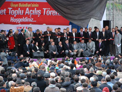 Ünye'de bol vekilli açılış