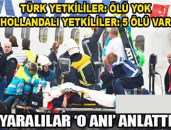 Yolcular uçak kazasını anlattı