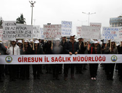 Giresun'da sağlık yürüyüşü