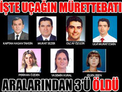 Düşen THY uçağının mürettebatı