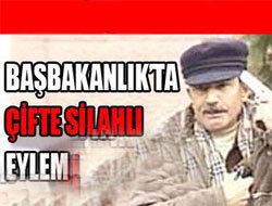 Emekli polisten borç eylemi