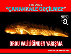 Ordu'da şehitler günü yarışmaları