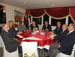 Vali Kaban'dan veda yemeği