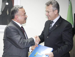 Bakan Güler'den Giresun Belediyesine ziyaret