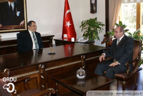 Vali Kaban'a GÜ'den ziyaret