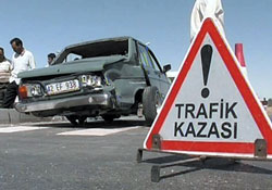 Ordu'da trafik kazası ucuz atlatıldı