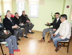 Kenan Çebi Tabipler Odası'na Tıp Bayramı ziyareti