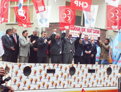 AKP Korgan mitingi yapıldı