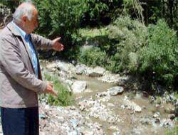 Karadeniz dereleri çöplük gibi