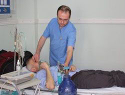 5 kişilk aile sobadan zehirlendi