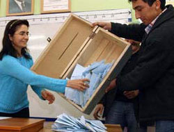 Ordu'da oy verme işlemi sona verdi