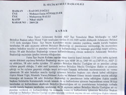 Oy pusulası unutulunca seçim iptal edildi