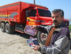 Kamyoncuların belge şikayeti