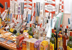 Ünye'de kaçak içki operasyonu