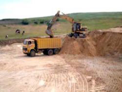 Tirebolu'da kaçak kum operasyonu