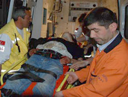 Eskipazar mevkinde kaza:5 yaralı