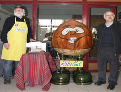 Fındık Kavurma makinası "Robonut" Ordu'da