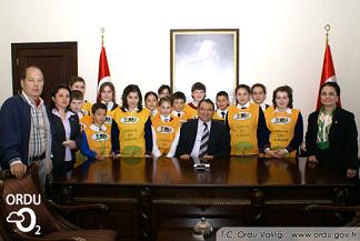 TEMA'cılar Vali KABAN'ı Ziyaret Etti