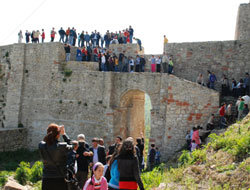 Öğrencilerden kaleye gezi
